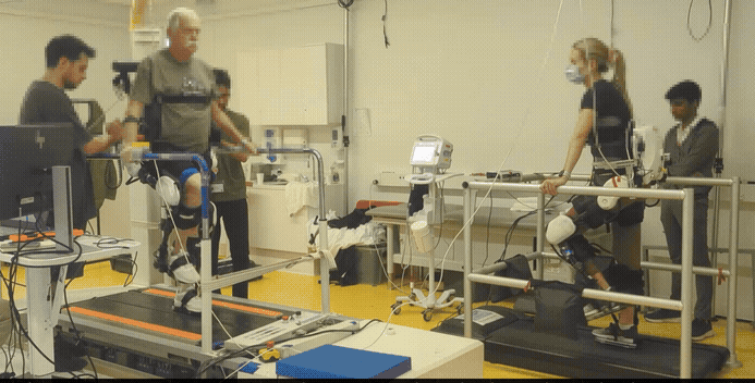 Therapist-Exoskeleton-Patient Interaction